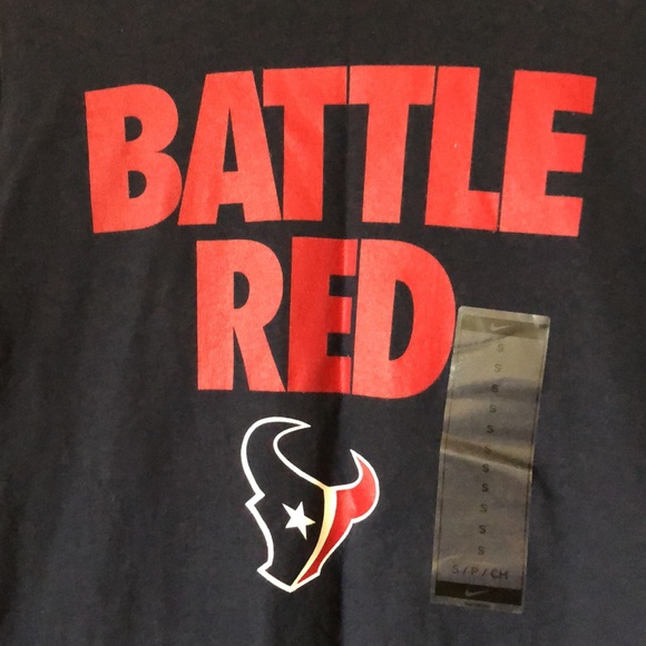 Houston Texans long sleeve shirt and koozie - Picture 3 of 7